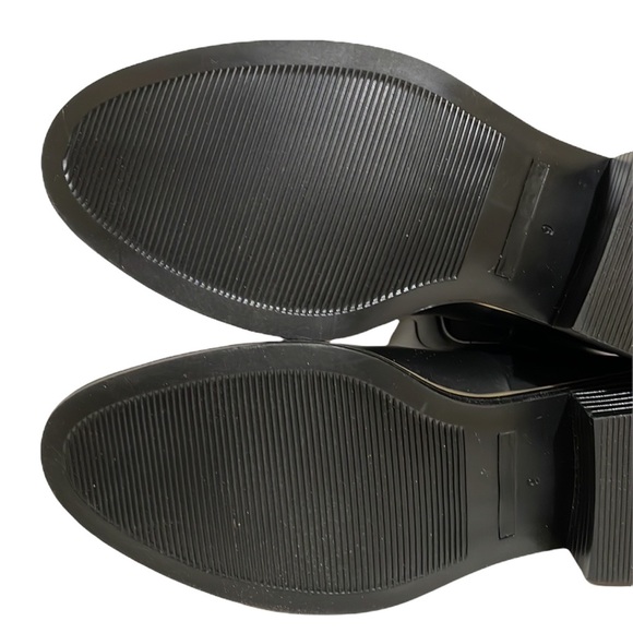 Kate Spade Sedgwick Black Rubber Rain Ankle Boots Size 9 - Picture 12 of 16